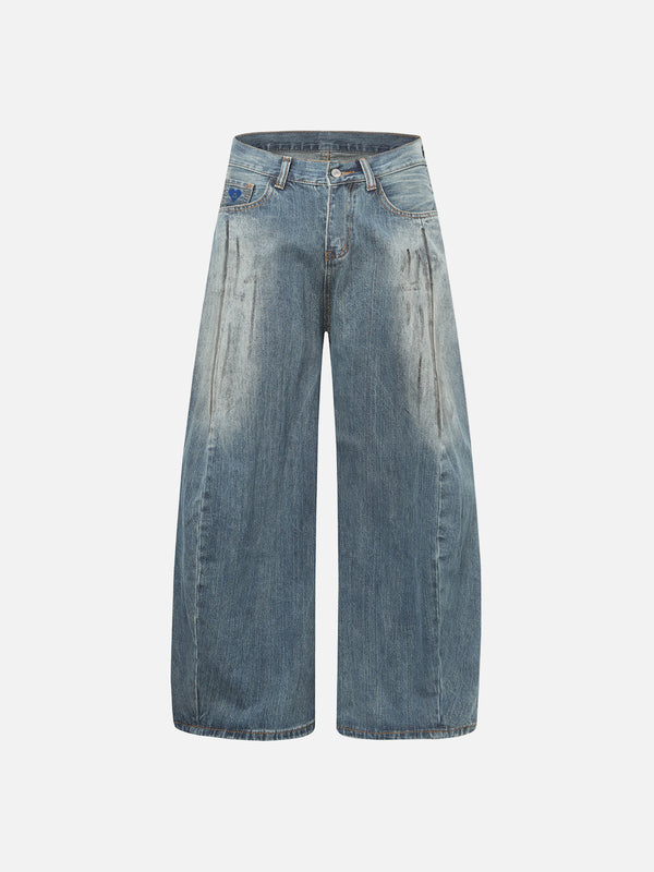 Aelfric Eden verwaschene Baggy-Jeans