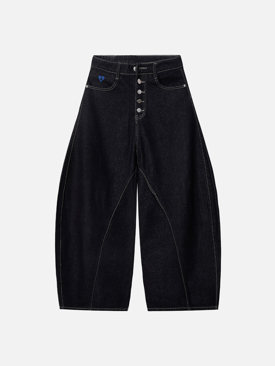 Aelfric Eden Button Barrel Jeans