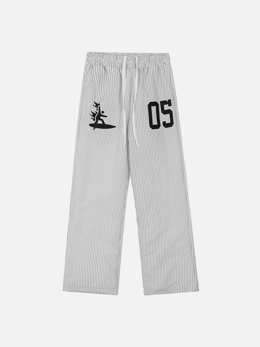 Aelfric Eden Stripe Embroidery Track Pants