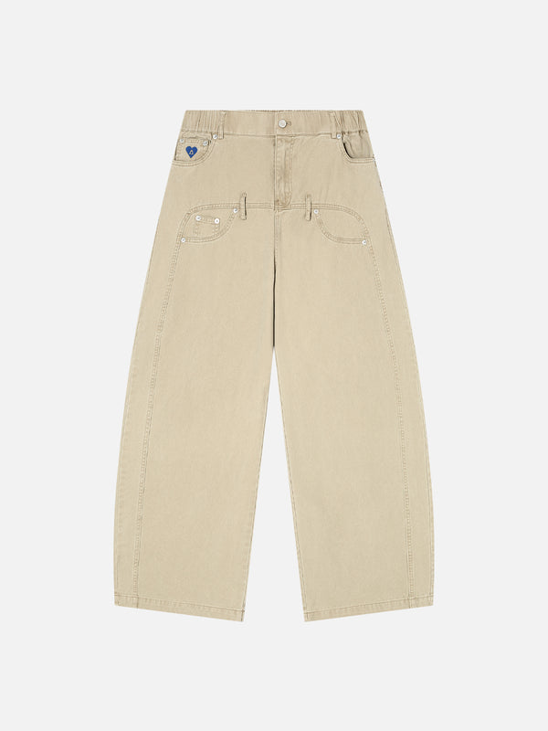 Aelfric Eden Two Layer Super Baggy Barrel Jeans