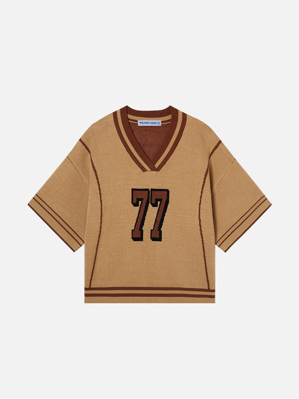 Aelfric Eden Wave Graphic Boxy Knit Tee