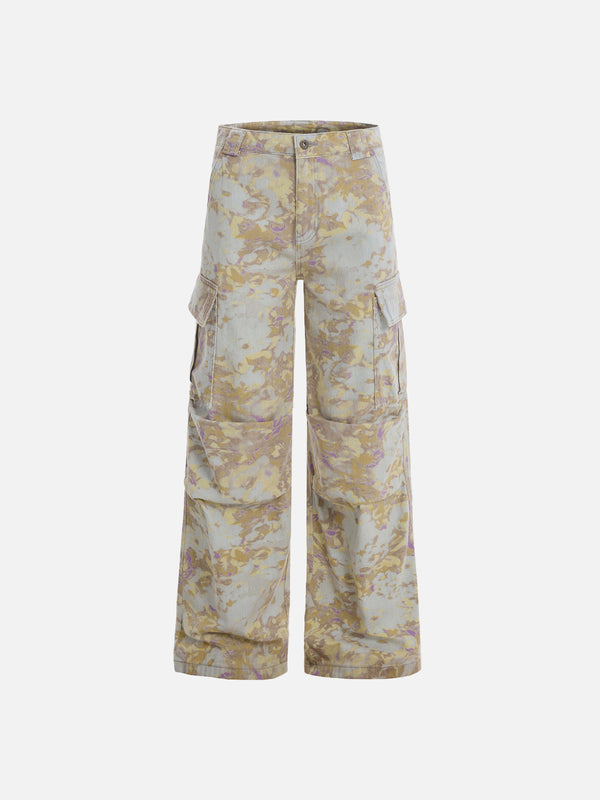 Aelfric Eden Camouflage Multi Pocket Cargo Pants