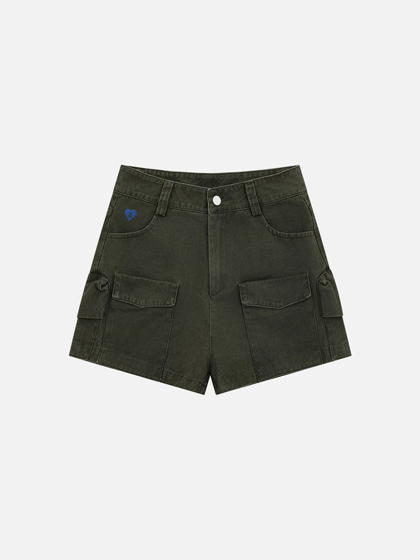 Aelfric Eden Multi Pocket Washed Mini Jorts