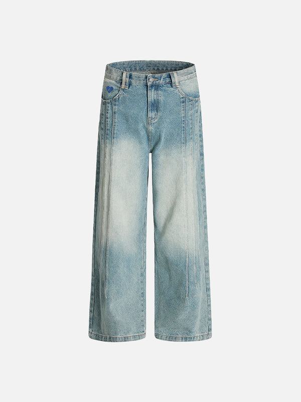 Aelfric Eden Wrinkle Washed Baggy Jeans