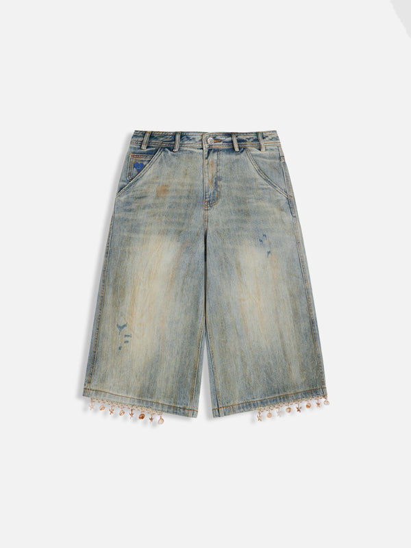 Aelfric Eden Shellfish Washed Longline Jorts