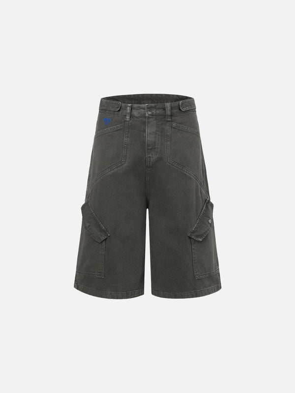 Aelfric Eden Multi Pocket Washed Longline Jorts