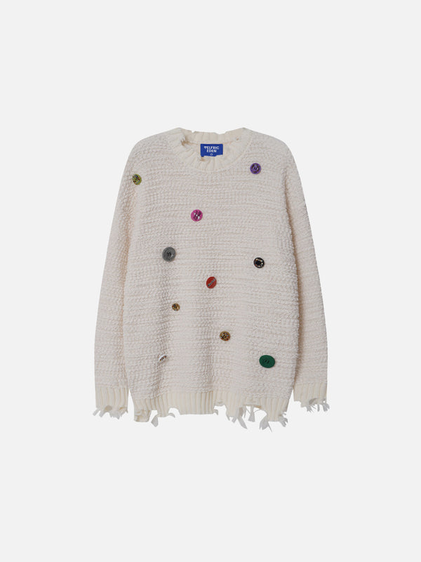 Aelfric Eden Colorful Button Sweater