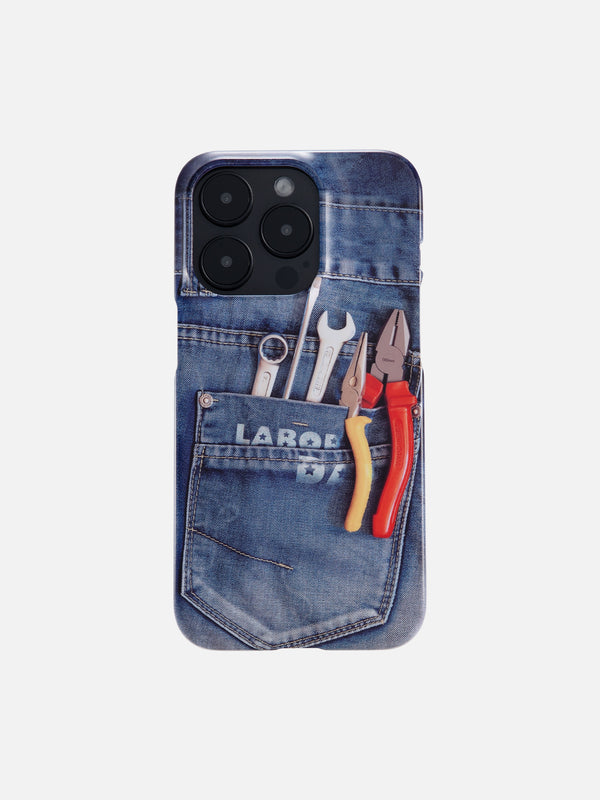 3D Denim Print Phone Case