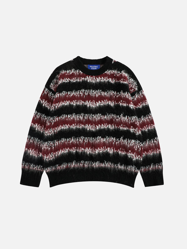 Aelfric Eden Pullover mit farbblockierten Streifen