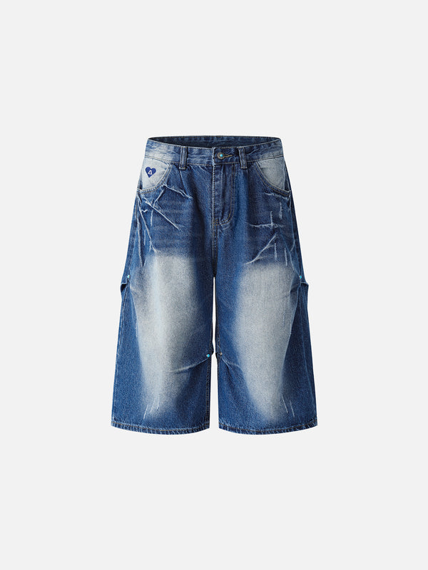 Aelfric Eden Wrinkle Calaite Longline Jorts