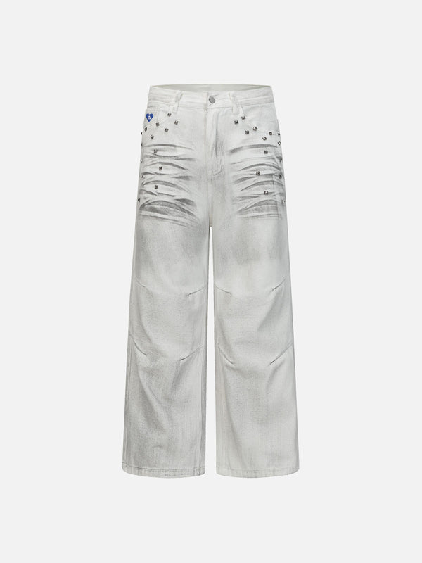 Aelfric Eden Dirt Color Rivet Jeans