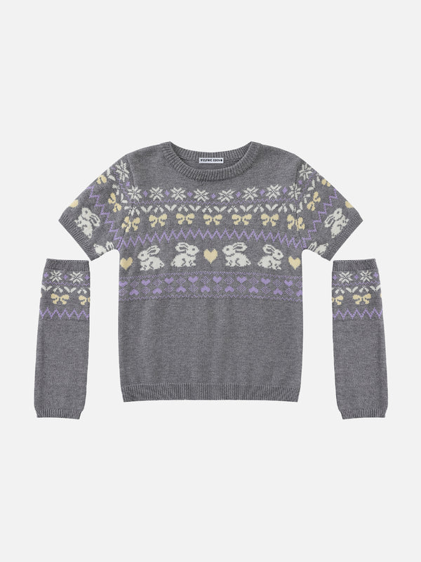 Aelfric Eden Fair Isle Graphic Knit Tee