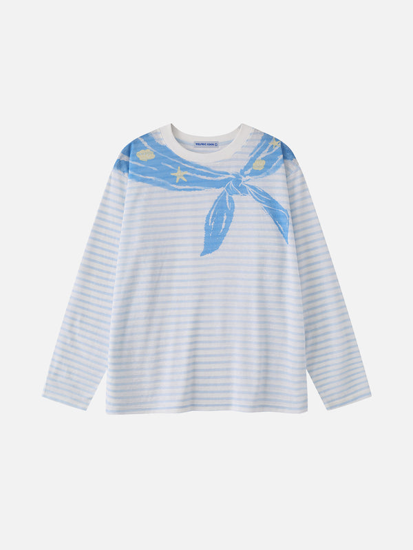 Aelfric Eden Graffiti Print Long Sleeve Tee