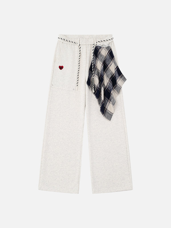 Aelfric Eden Plaid Kerchief Baggy Sweatpants