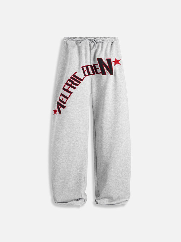 Aelfric Eden Embroidery Baaggy Sweatpants