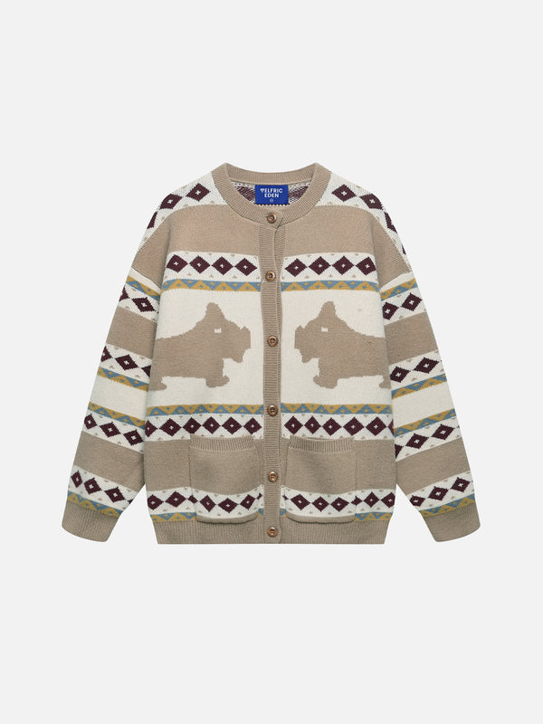 Aelfric Eden Puppy Fair Isle Cardigan