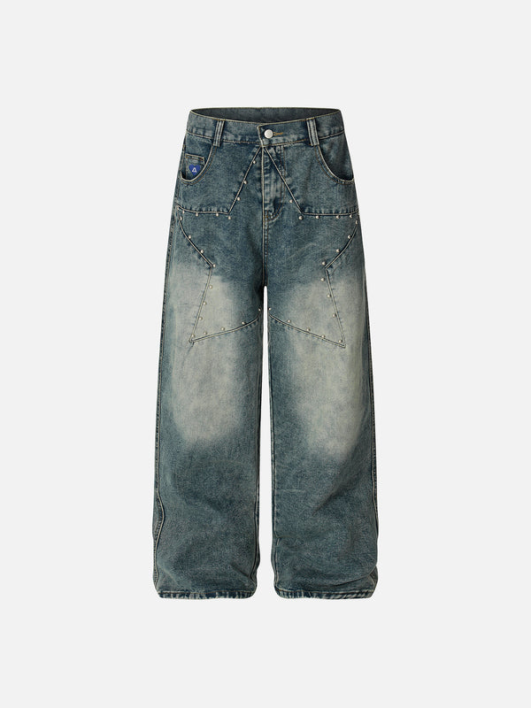 Aelfric Eden Rivet Star Baggy Jeans
