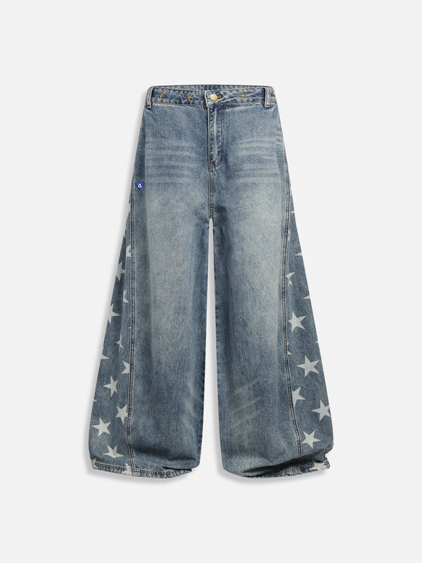 Aelfric Eden Star Super Baggy Barrel Jeans