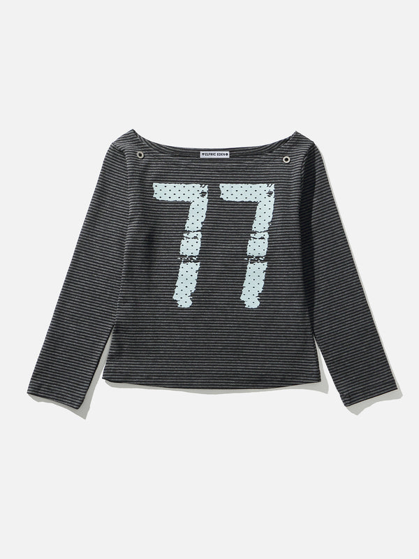 Aelfric Eden 77 Off-The-Shoulder Long Sleeve Tee