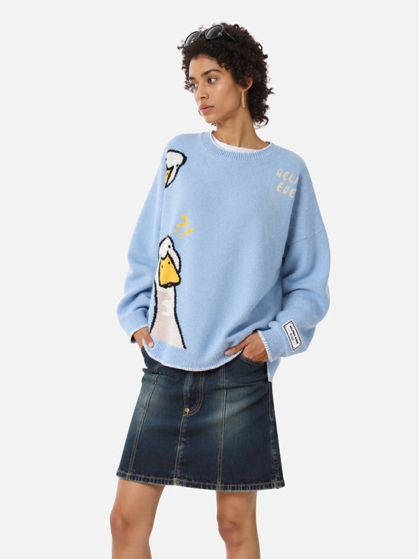 Aelfric Eden Goose Jacquard Sweater