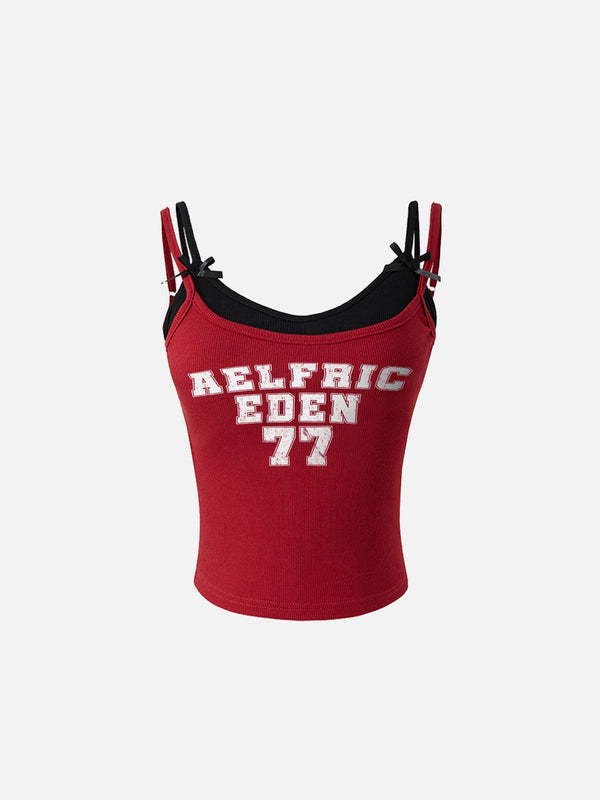 Aelfric Eden Color Blocking Print Cami Top