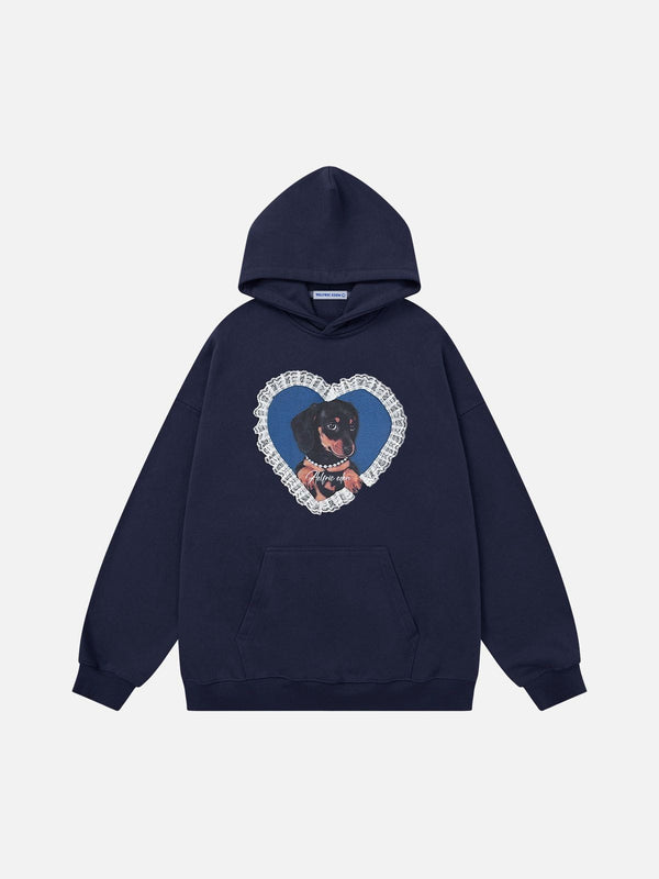 Aelfric Eden Lace Dog Pullover Hoodie