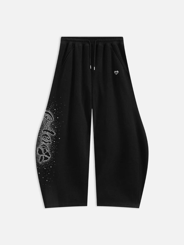 Aelfric Eden Rhinestone Super Baggy Barrel Sweatpants