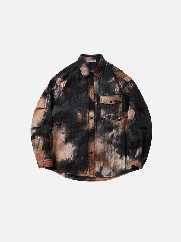 Aelfric Eden Tie Dye Long Sleeve Shirt