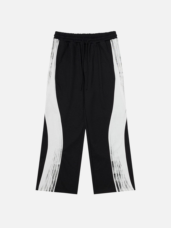 Aelfric Eden Contort Stripe Graphic Baggy Sweatpants