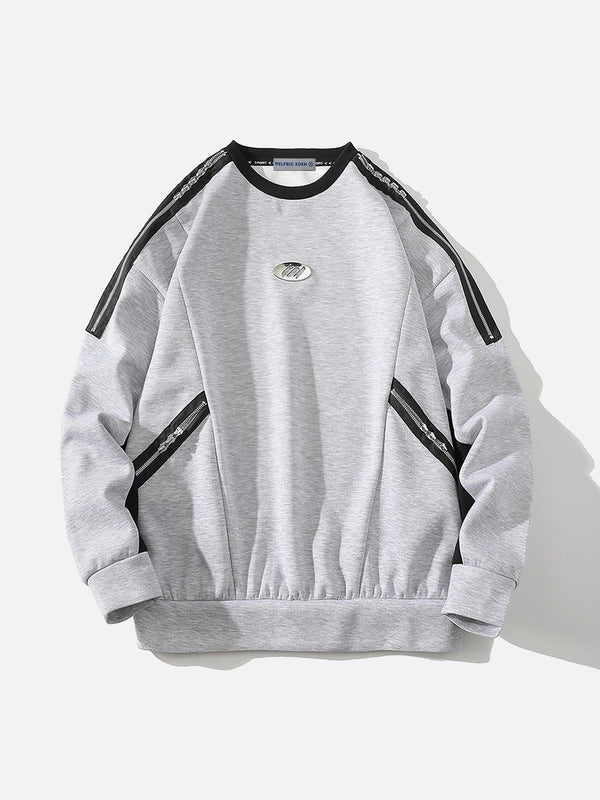 Aelfric Eden Multi Zip Up Sweatshirt