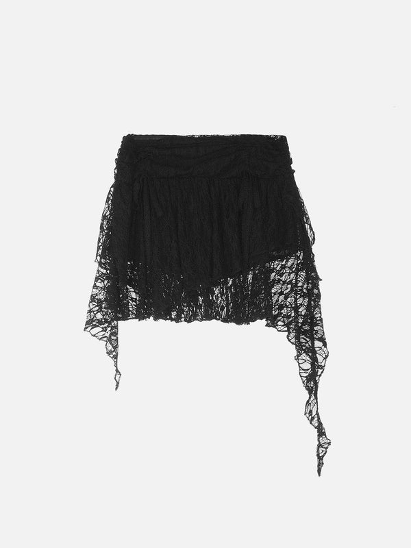 Aelfric Eden Irregular Lace Patchwork Skirt