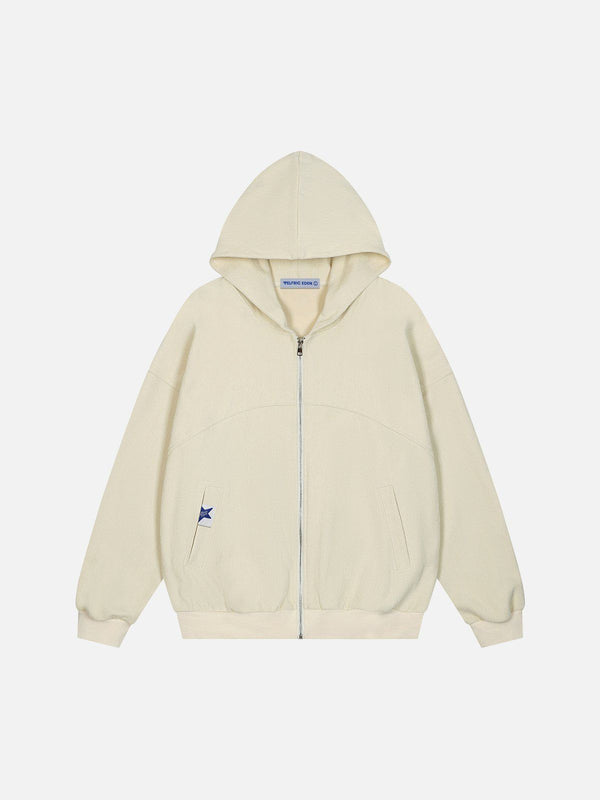 Aelfric Eden Basic Corduroy Zip Up Hoodie