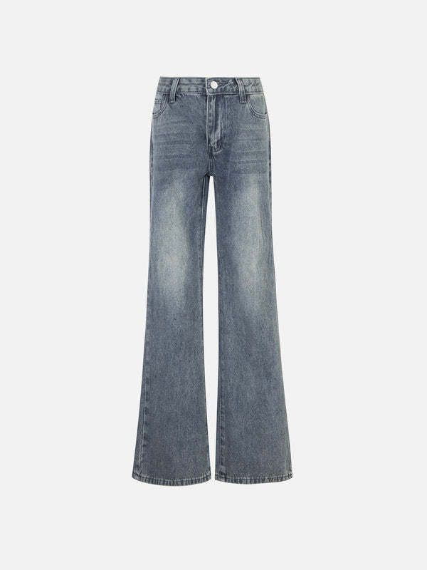 Aelfric – Eden – Basic-Jeans mit verwaschenem Bund