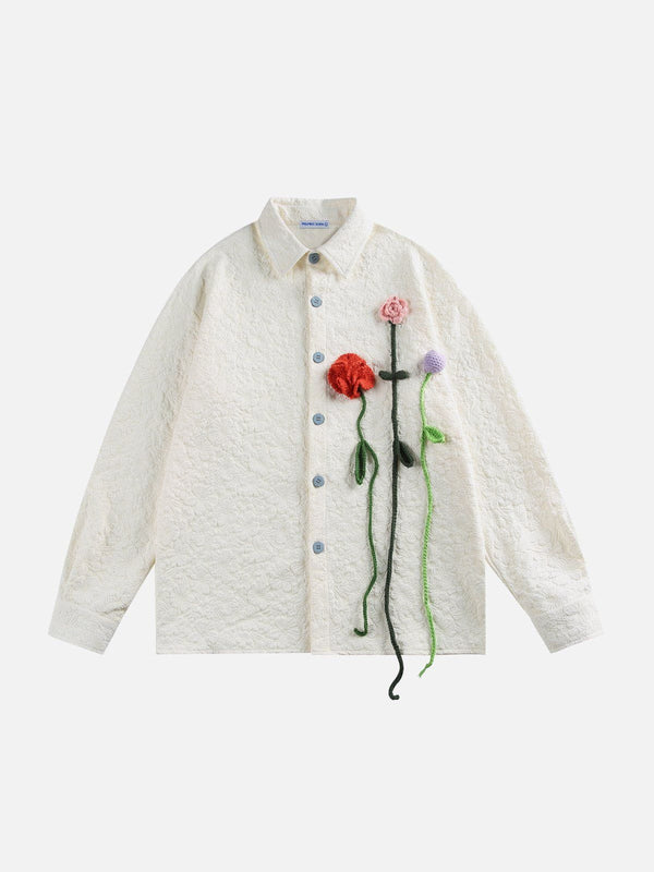 Aelfric Eden Floral Bloom Long Sleeve Shirt