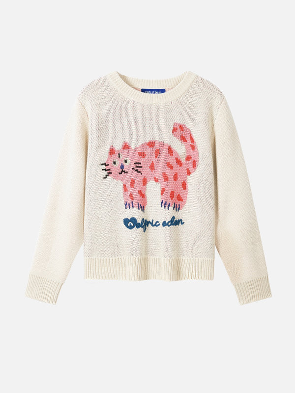 Aelfric Eden Three Eyes Cat Crop Sweater