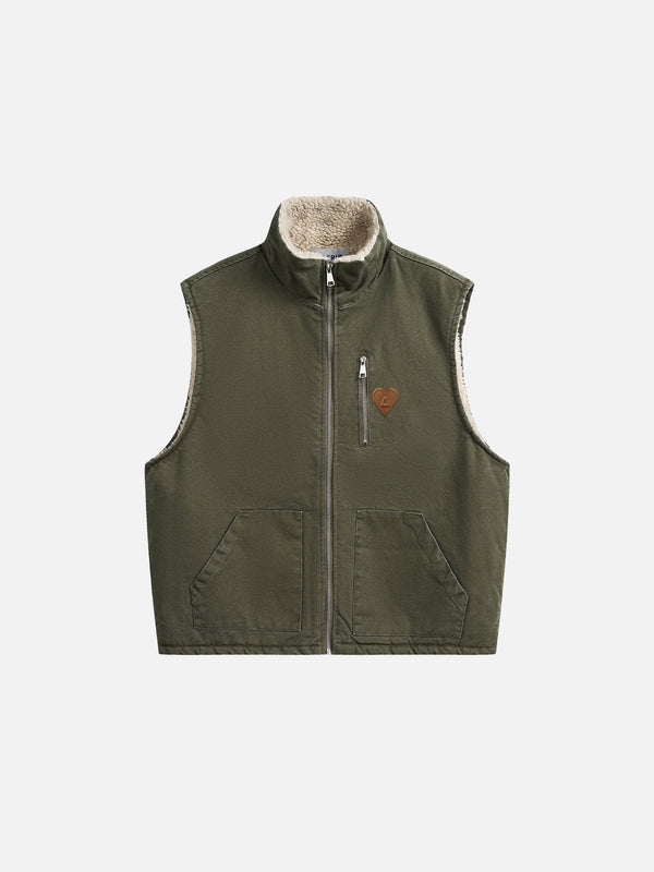 Aelfric Eden Solid Zip Up Vest