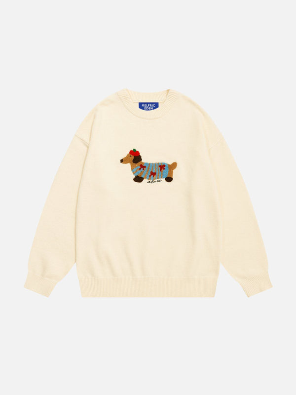 Aelfric Eden Cartoon Dachshund Sweater