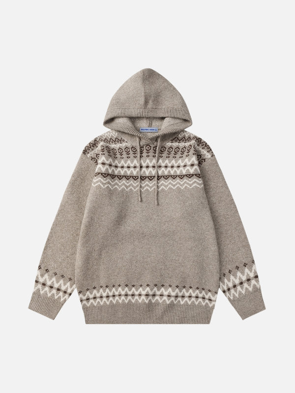 Aelfric Eden Fair Isle Graphic Hoodie