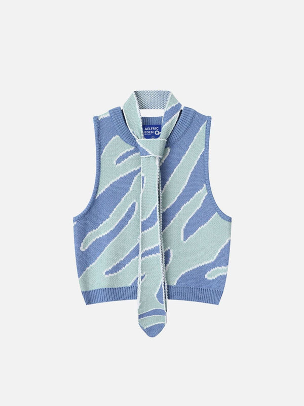 Aelfric Eden Twisted Stripes Sweater Vest