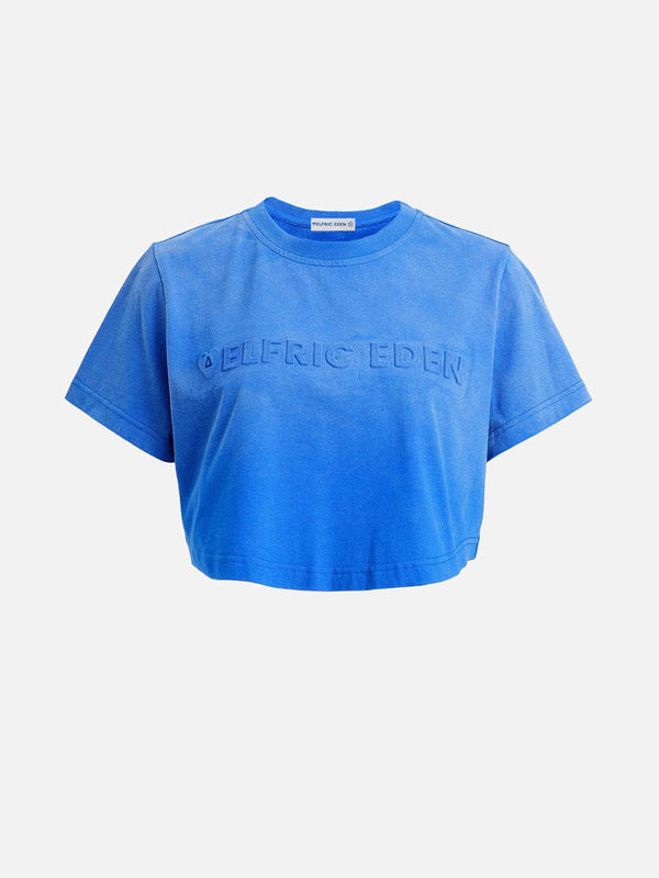 Aelfric Eden T-Shirt mit Farbverlauf und Prägung