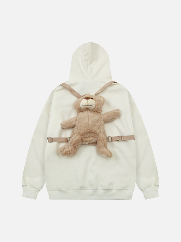 Aelfric Eden Cute Bear Bag Hoodie