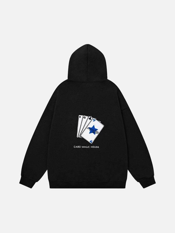 Aelfric Eden Star Playing Cards Hoodie