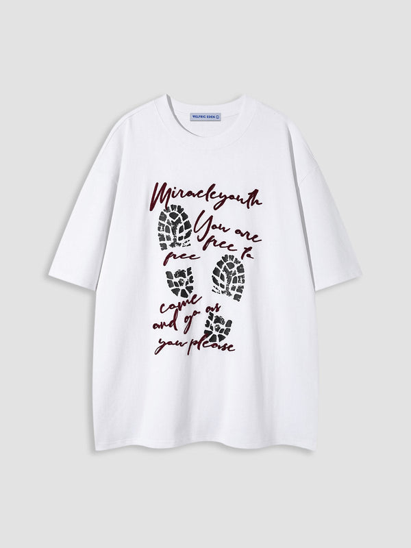 Aelfric Eden Footprint Graphic Tee