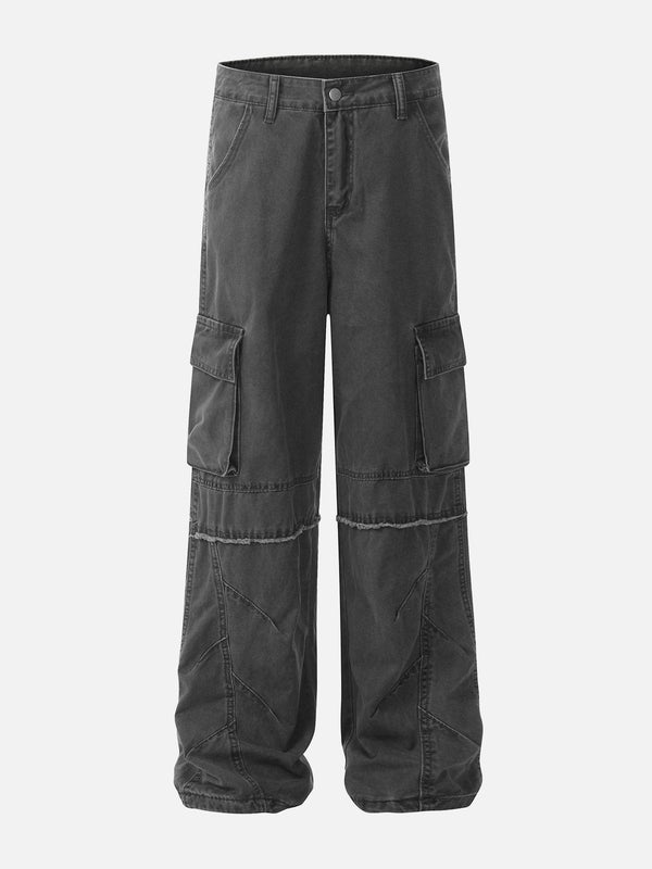 Aelfric Eden Fringe Wrinkle Multi Pocket Cargo Pants