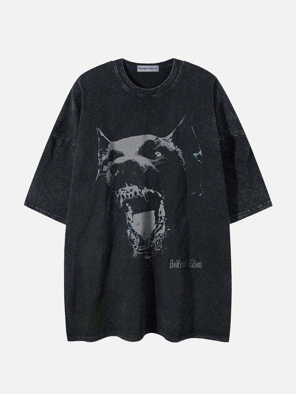 Aelfric Eden Cerberus Graphic Washed T-Shirt