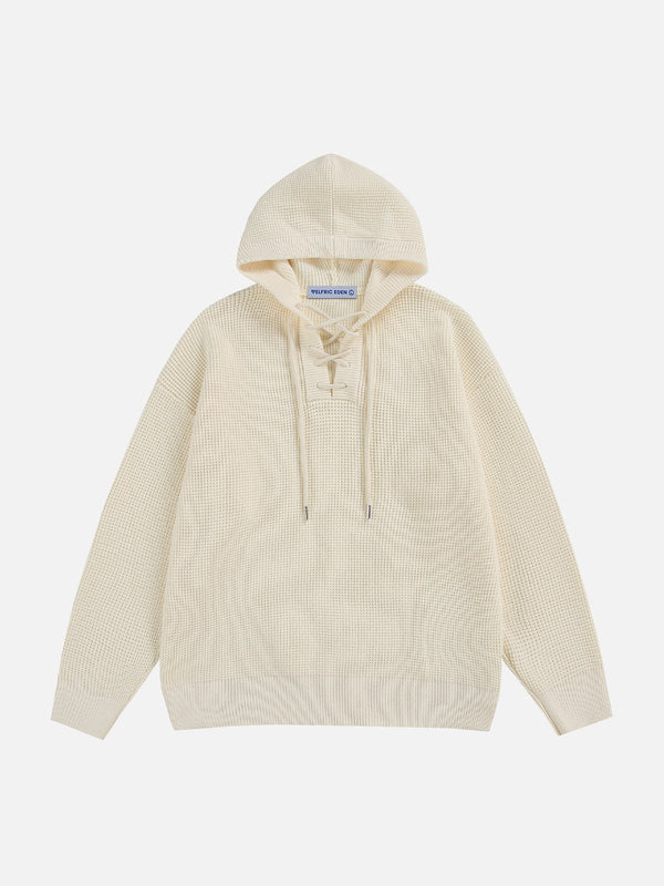 Aelfric Eden Basic Solid Waffle Hoodie