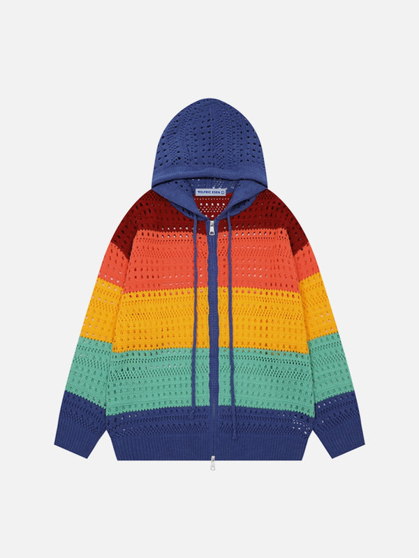 Aelfric Eden Colorful Cut-Out Hoodie