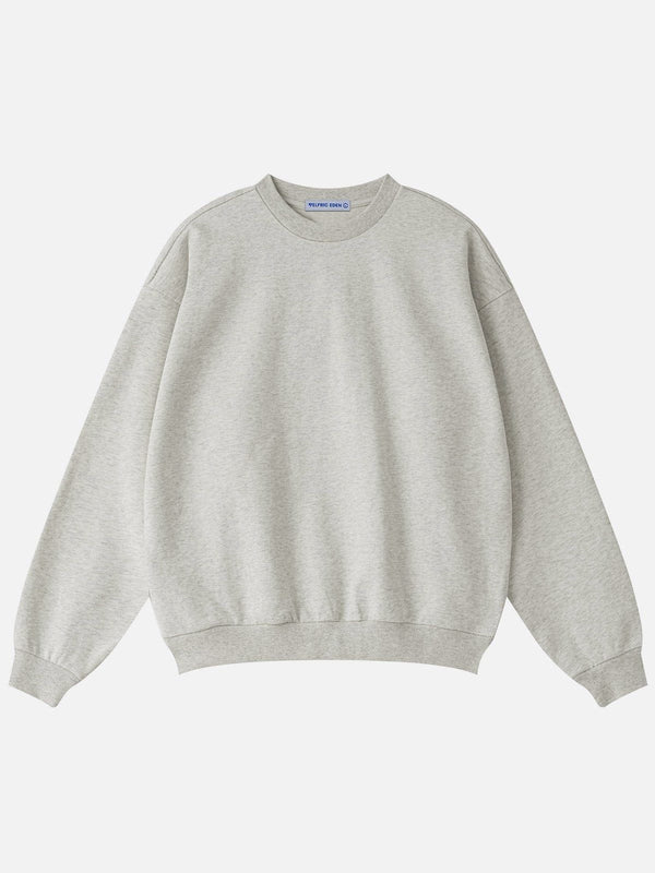 Aelfric Eden Basic Solid Oversized Sweatshirt