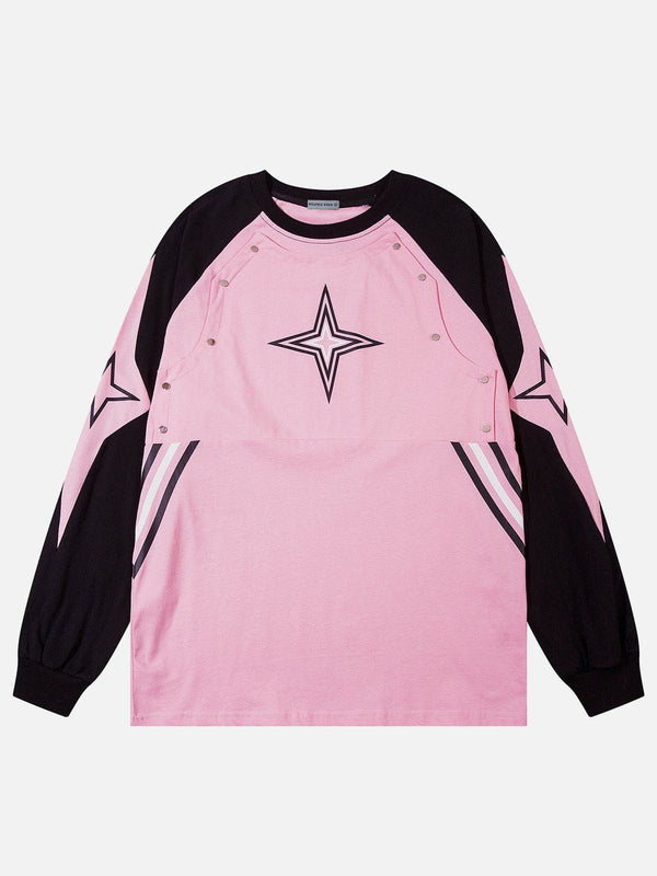 Aelfric Eden Star Patchwork-Sweatshirt