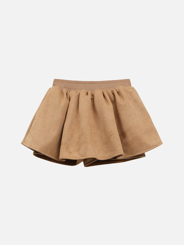 Aelfric Eden Vintage Coffee Suede Skirt